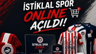 Kahramanmaraş İstiklalspor, lisanslı ürünlerinin satılacağı "İstiklal Spor Store" online alışveriş