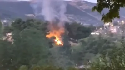 Kahramanmaraş’ın Dulkadiroğlu ilçesine bağlı Pınarbaşı Mahallesi’ndeki ormanlık alanda çıkan yangın,