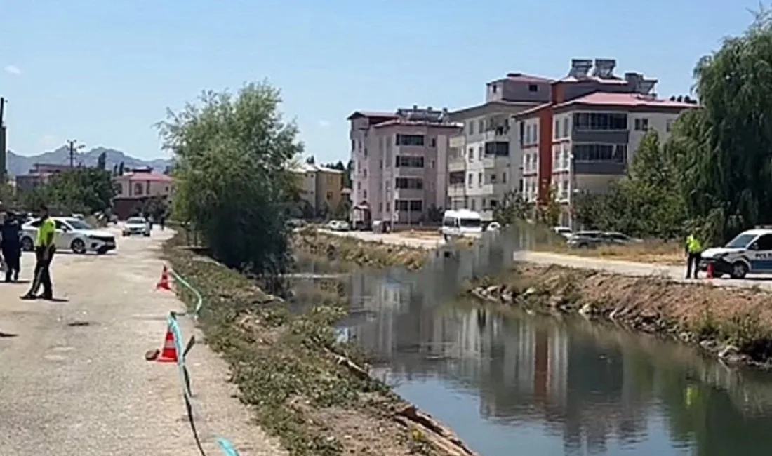 Kahramanmaraş’ın Göksun ilçesinde acı bir olay yaşandı. Akarsu kenarında henüz