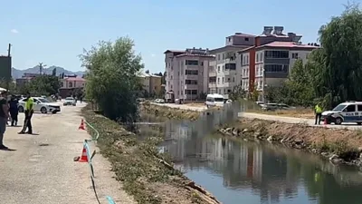 Kahramanmaraş’ın Göksun ilçesinde acı bir olay yaşandı. Akarsu kenarında henüz