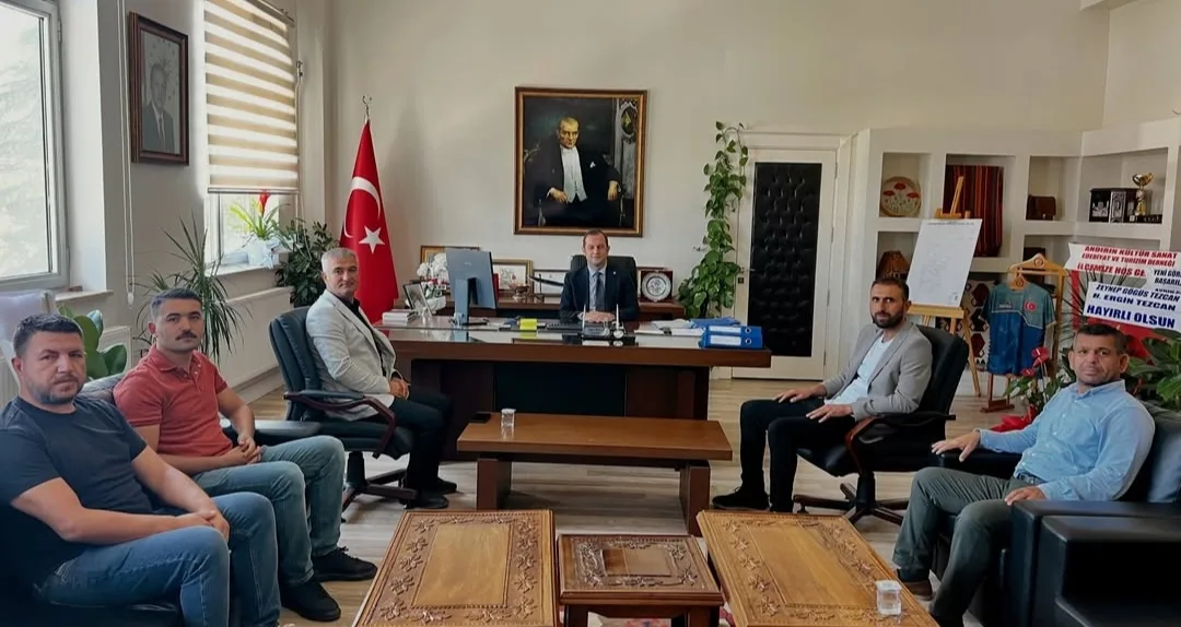 Yeniden Refah Partisi Andırın İlçe Başkanı Serdar Bıçakcı ve ilçe