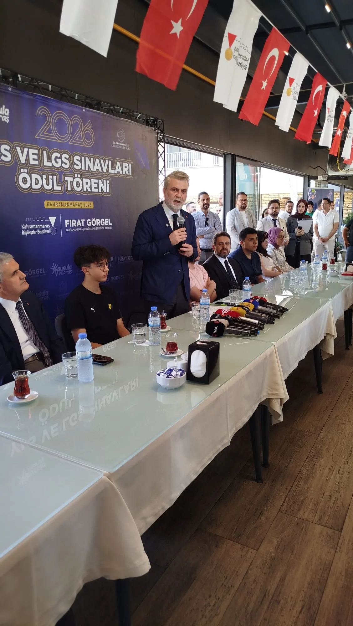 Başkan Görgel Kahramanmaraş'ın Altın Çocuklarını Bağrına Bastı!