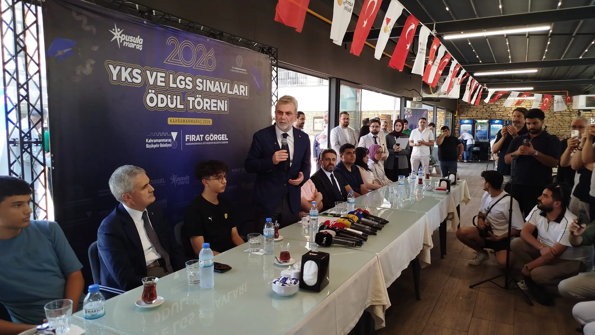 Başkan Görgel Kahramanmaraş'ın Altın Çocuklarını Bağrına Bastı!