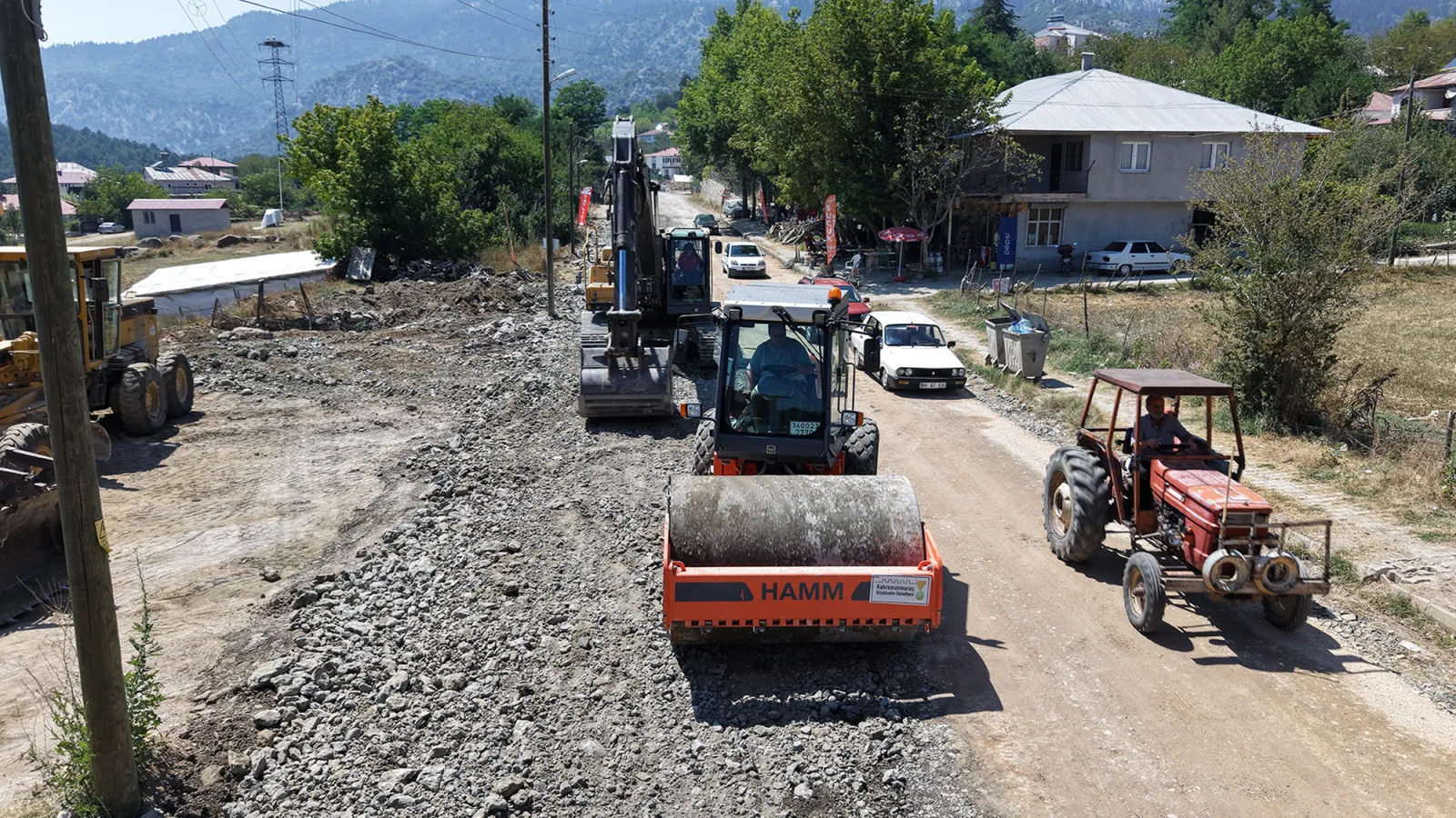 Büyükşehir Belediyesi, Andırın kırsalındaki Kesik – Altınboğa - Orhaniye –