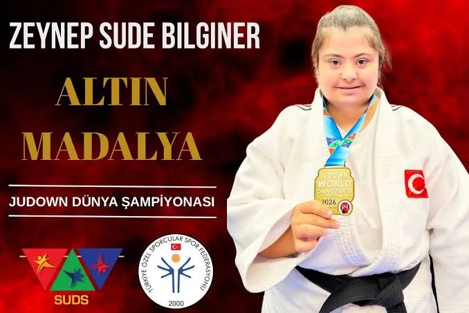 İsveç’te düzenlenen 2026 JUDOWN Dünya Judo Şampiyonası’nda tatamiye çıkan Kahramanmaraşlı