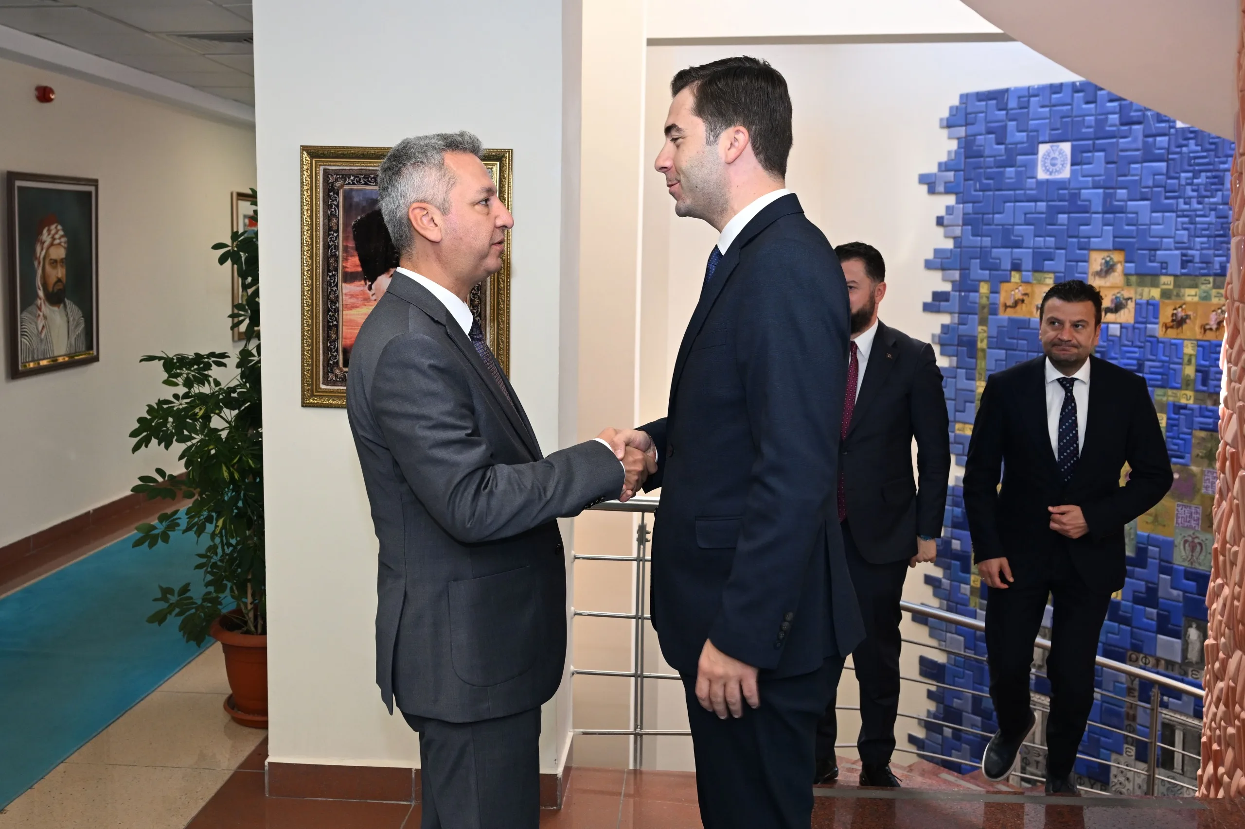 Genel müdür efendioğlu’ndan ksü’ye ziyaret