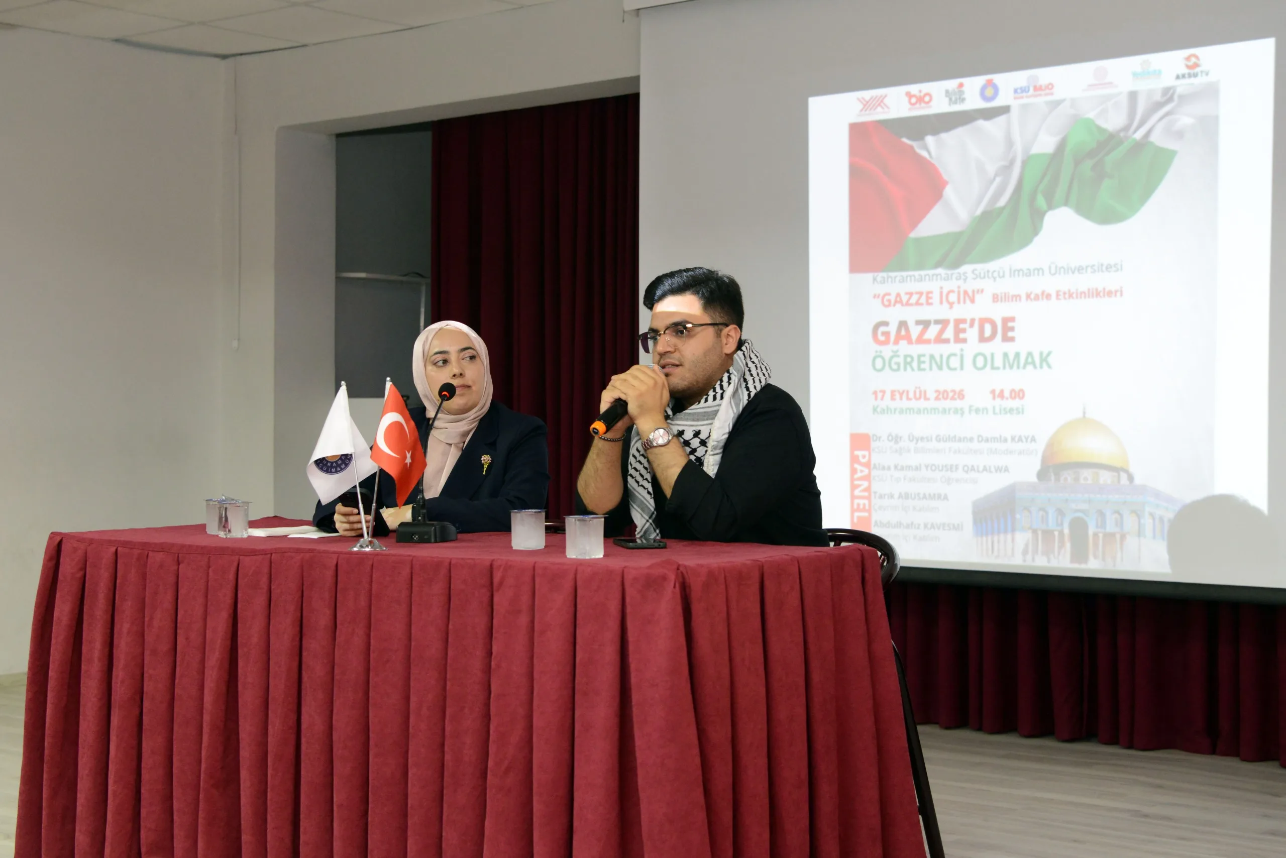 KSÜ’den "Gazze’de Öğrenci Olmak" Söyleşisi