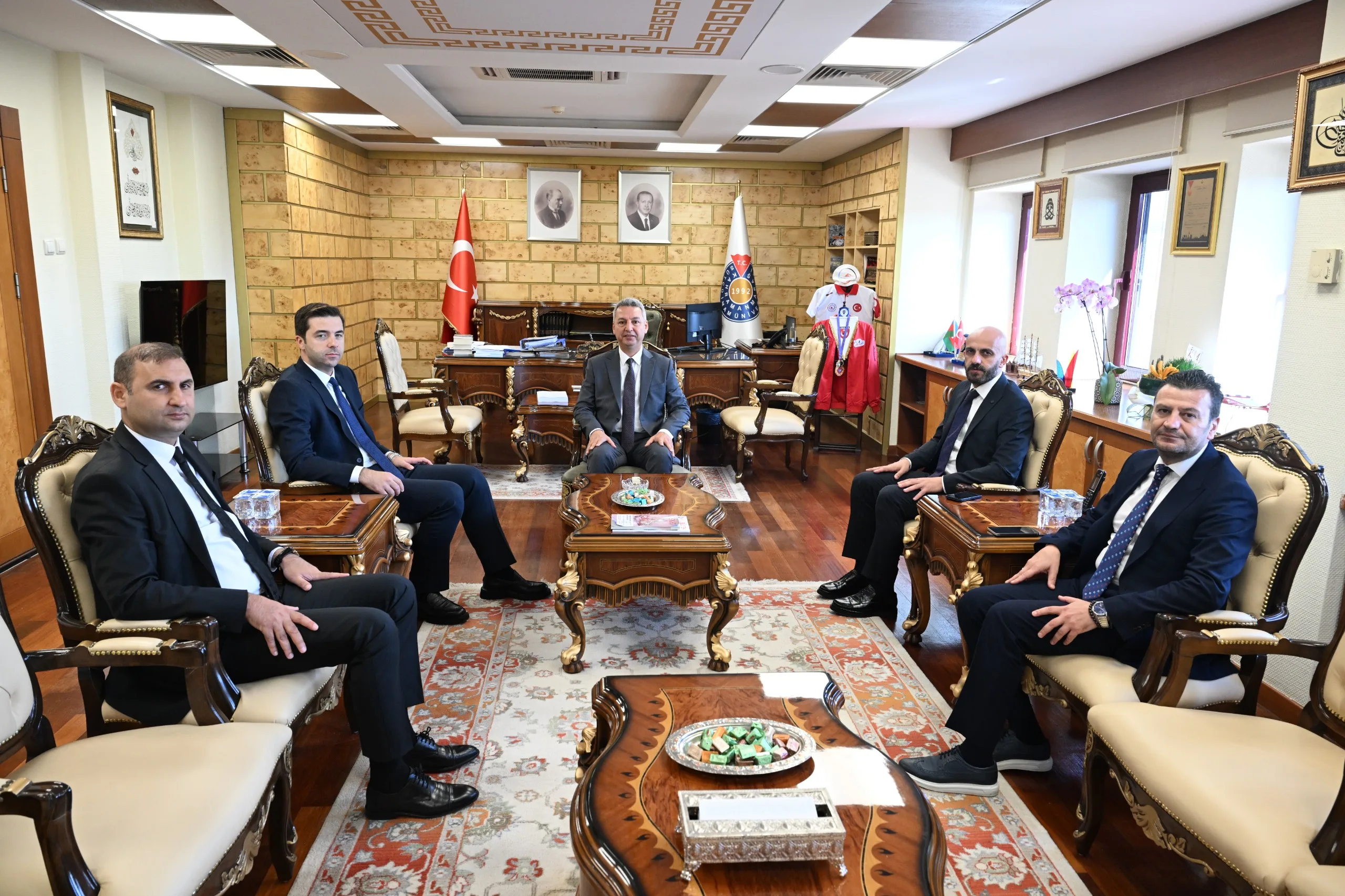 Genel müdür efendioğlu’ndan ksü’ye ziyaret