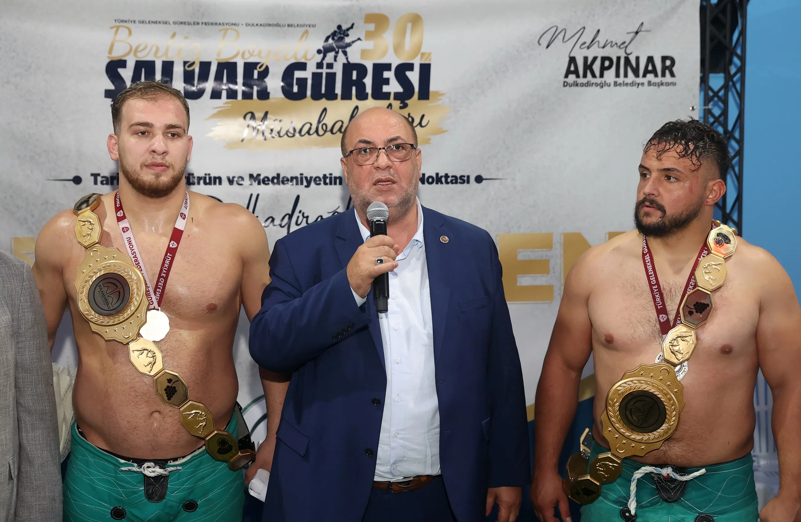 30. Bertiz şalvar güreşleri’nde başpehlivanlar belli oldu!