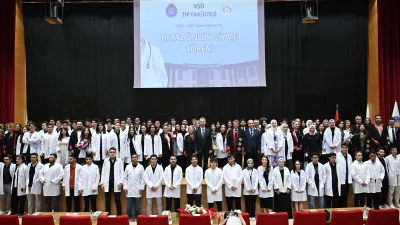 Kahramanmaraş Sütçü İmam Üniversitesi Tıp Fakültesi birinci sınıf öğrencileri, düzenlenen