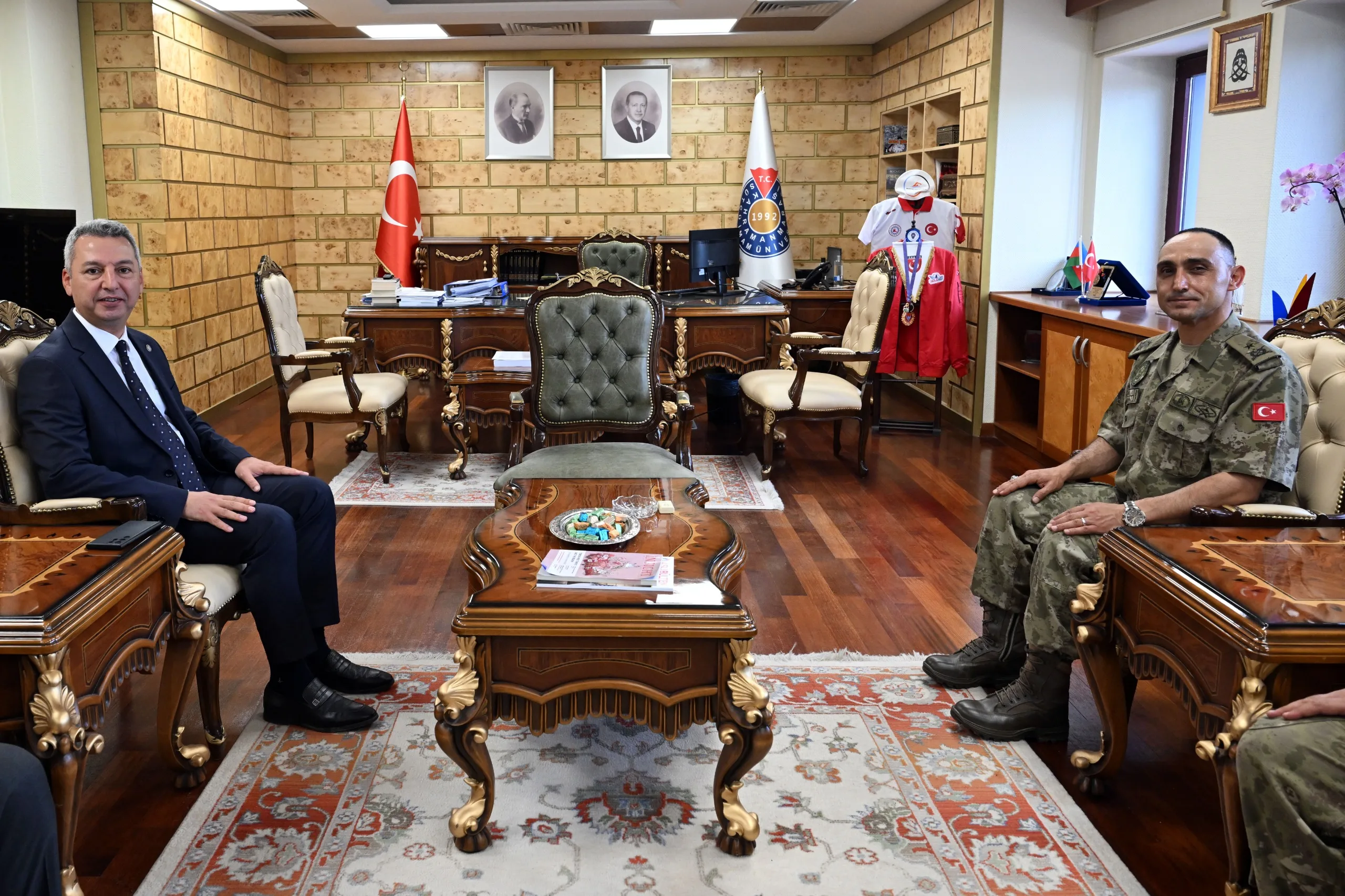 Garnizon komutanı kan’dan ksü’ye ziyaret