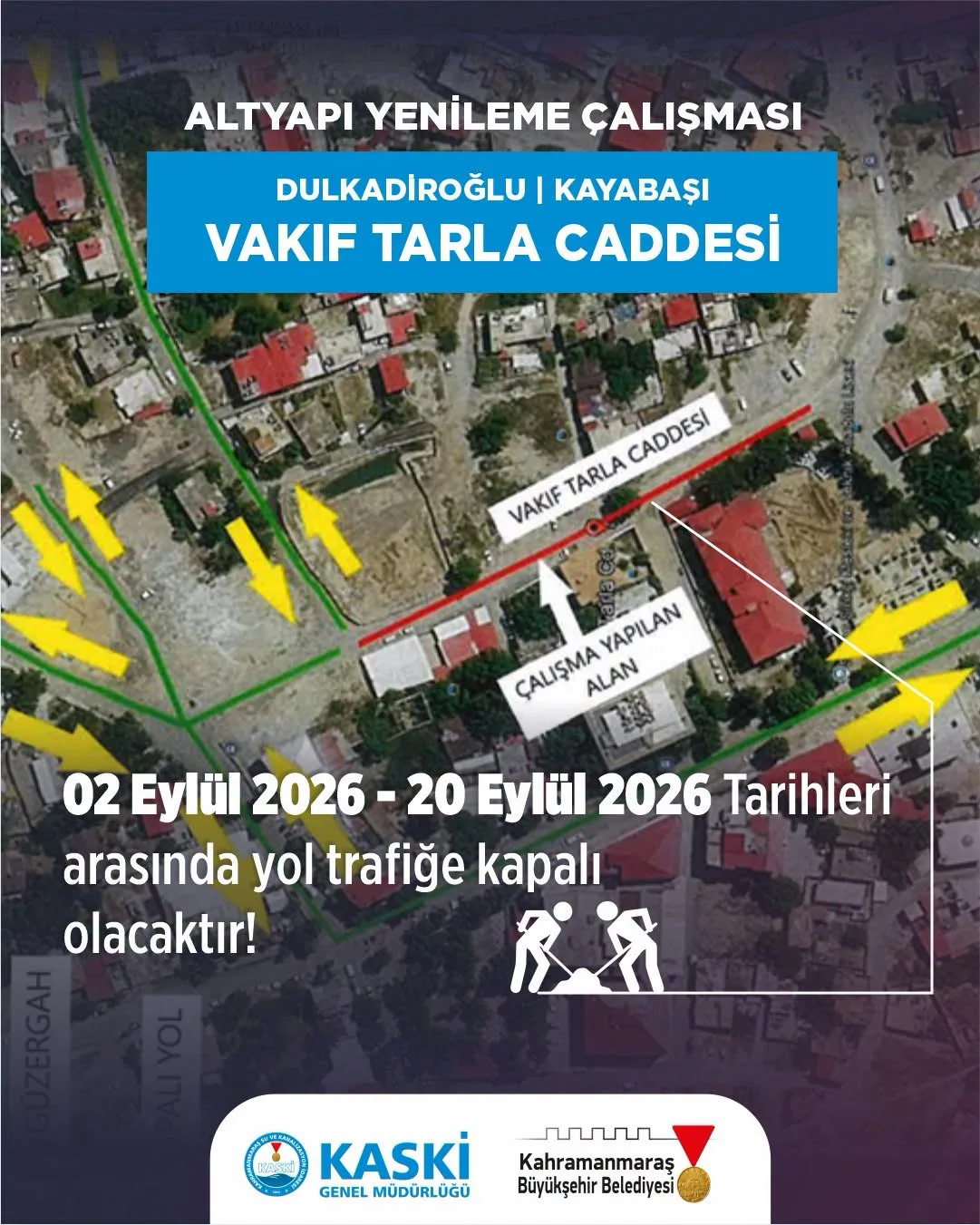 Dikkat! Bu cadde ve sokaklar trafiğe kapatıldı