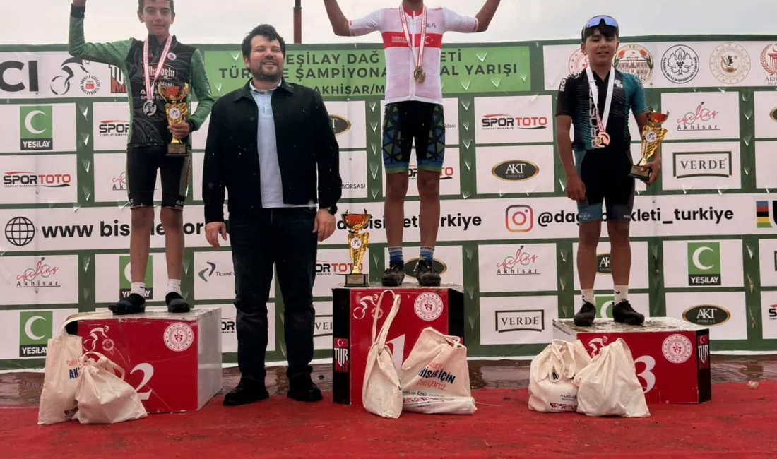 Kahramanmaraşlı sporcu Ahmet Can Karaköse, Dağ Bisikleti Türkiye Şampiyonası Final