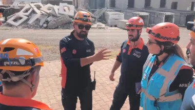 AFAD Kahramanmaraş ekipleri, AFAD Diyarbakır ev sahipliğinde gerçekleşen TUR-13 kodlu