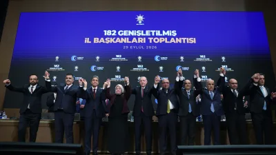 AK Parti 182. Genişletilmiş İl Başkanları Toplantısı’nda Cumhurbaşkaı ve AK