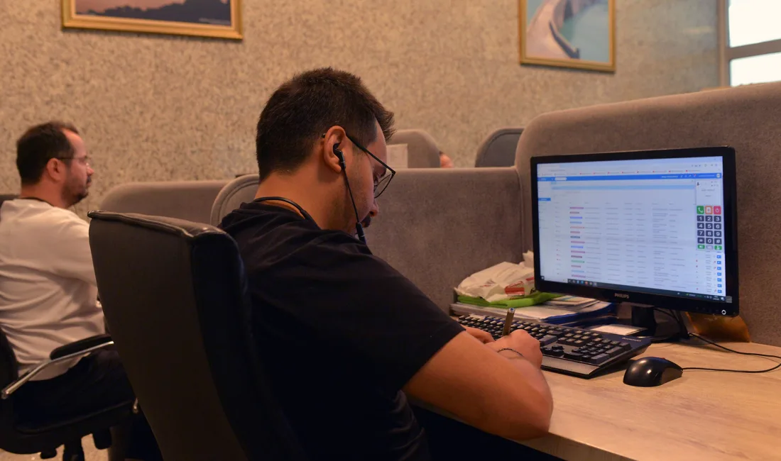 Kahramanmaraş Büyükşehir Belediyesi bünyesinde hizmet veren iletişim merkezinin Ağustos ayı