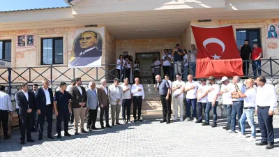 Kahramanmaraş Büyükşehir Belediyesi, Göksun’un Yeşilköy Mahallesi’nde Cemevi’ne ulaşım sağlayan güzergah