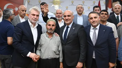 AK Parti Afşin İlçe Danışma Meclisi Toplantısı’nda konuşan Kahramanmaraş Büyükşehir