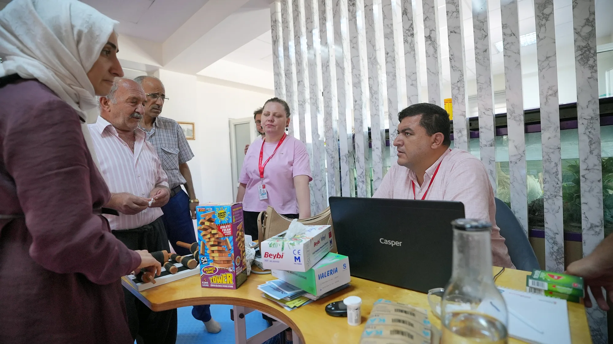 Aktif yaşam merkezi’nde sağlık taraması