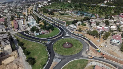 Kahramanmaraş Büyükşehir Belediyesi, şehir merkezinde doğu ve batı aksını birleştiren