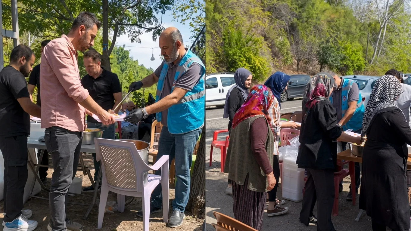 Andırın Belediyesi’nden Acı Günlerde Sıcak Yemek Desteği!