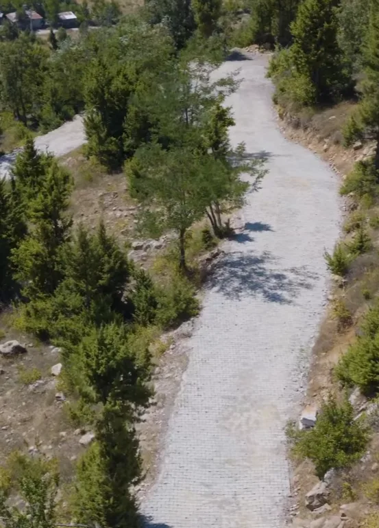 Andırın belediyesi’nden orhaniye mahallesi’ne kilit parke desteği