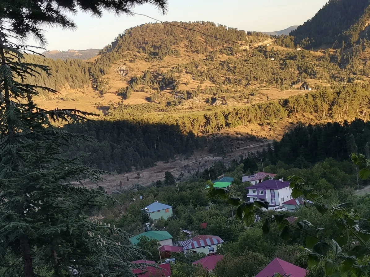 Andırın’ın göz bebeği çığşar’da sonbahar güzelliği