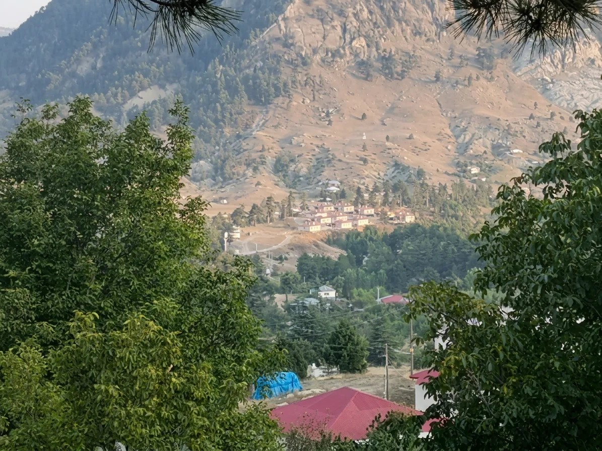 Andırın’ın göz bebeği çığşar’da sonbahar güzelliği