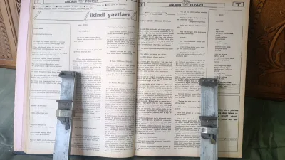 Kahramanmaraş’ın Andırın ilçesindeki Sanat Matbaası ve Andırın Postası Gazetesi’nin emektar