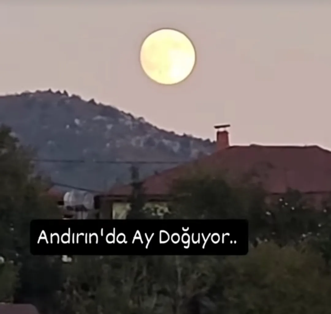 Andırın’da büyüleyici görsel şölen!