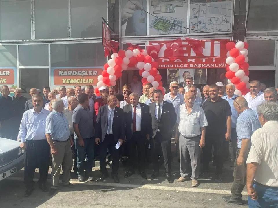 Yeni Parti’nin Kahramanmaraş’taki teşkilatlanma çalışmaları kapsamında Andırın İlçe Başkanlığı binası