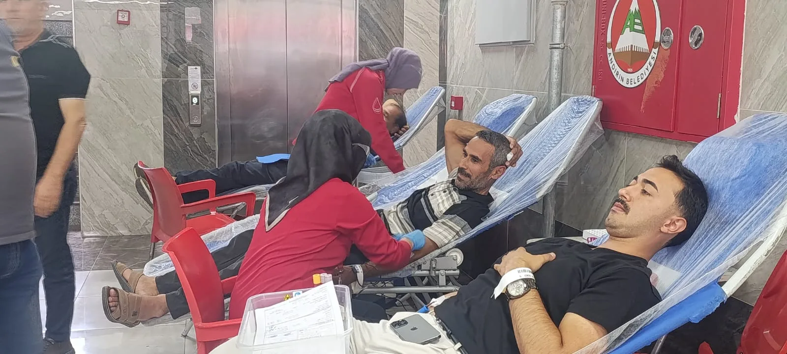 Andırın’da kan bağışı seferberliği: “birbirimize candan bağlıyız”