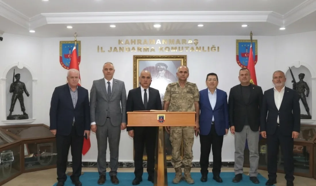 Andırın Belediye Başkanı Ahmet Sinan Gökşen, Kahramanmaraş İl Jandarma Komutanlığı