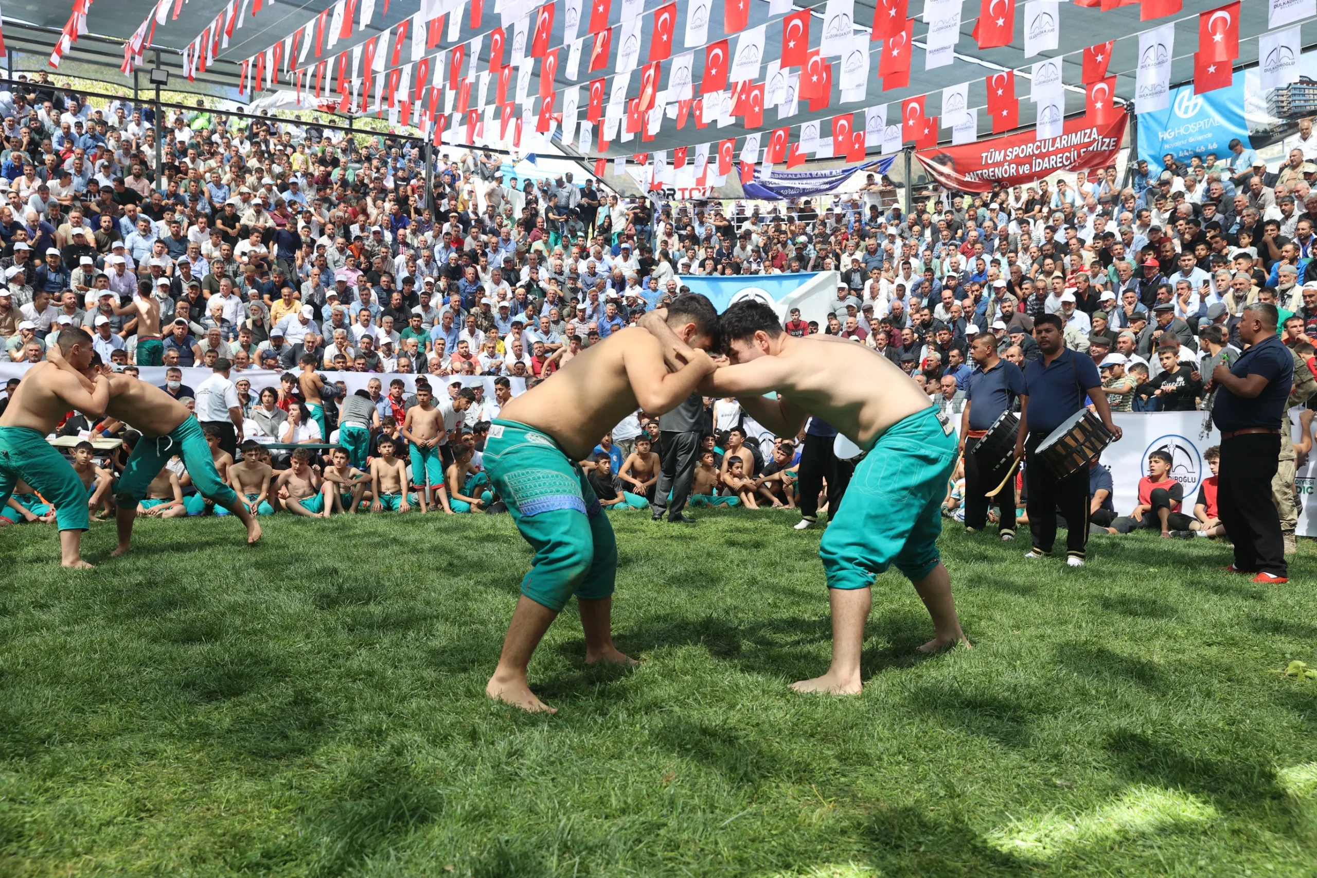 Bertiz'de er meydanı heyecanı ve üzüm festivali bir arada! Bertiz'de er meydanı heyecanı ve üzüm festivali bir arada!