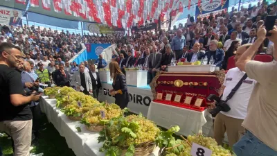 Dulkadiroğlu Belediyesi tarafından düzenlenen 30. Bertiz Boyalı Güreş Festivali kapsamında