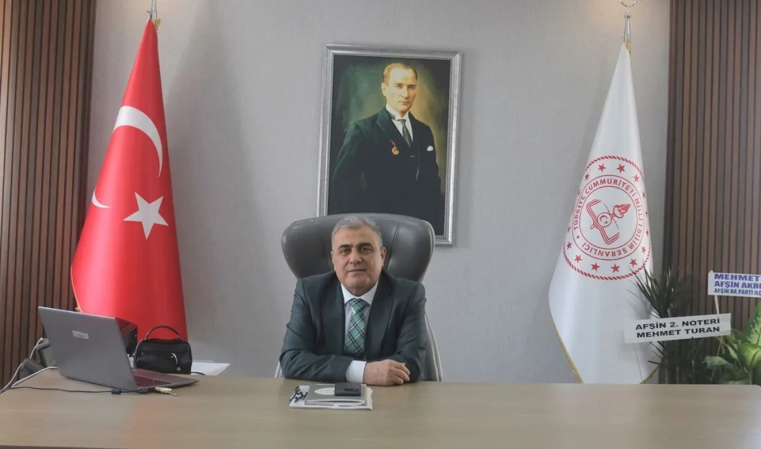 Afşin İlçe Milli Eğitim Müdürlüğü’ne getirilen ve daha sonra görevinden