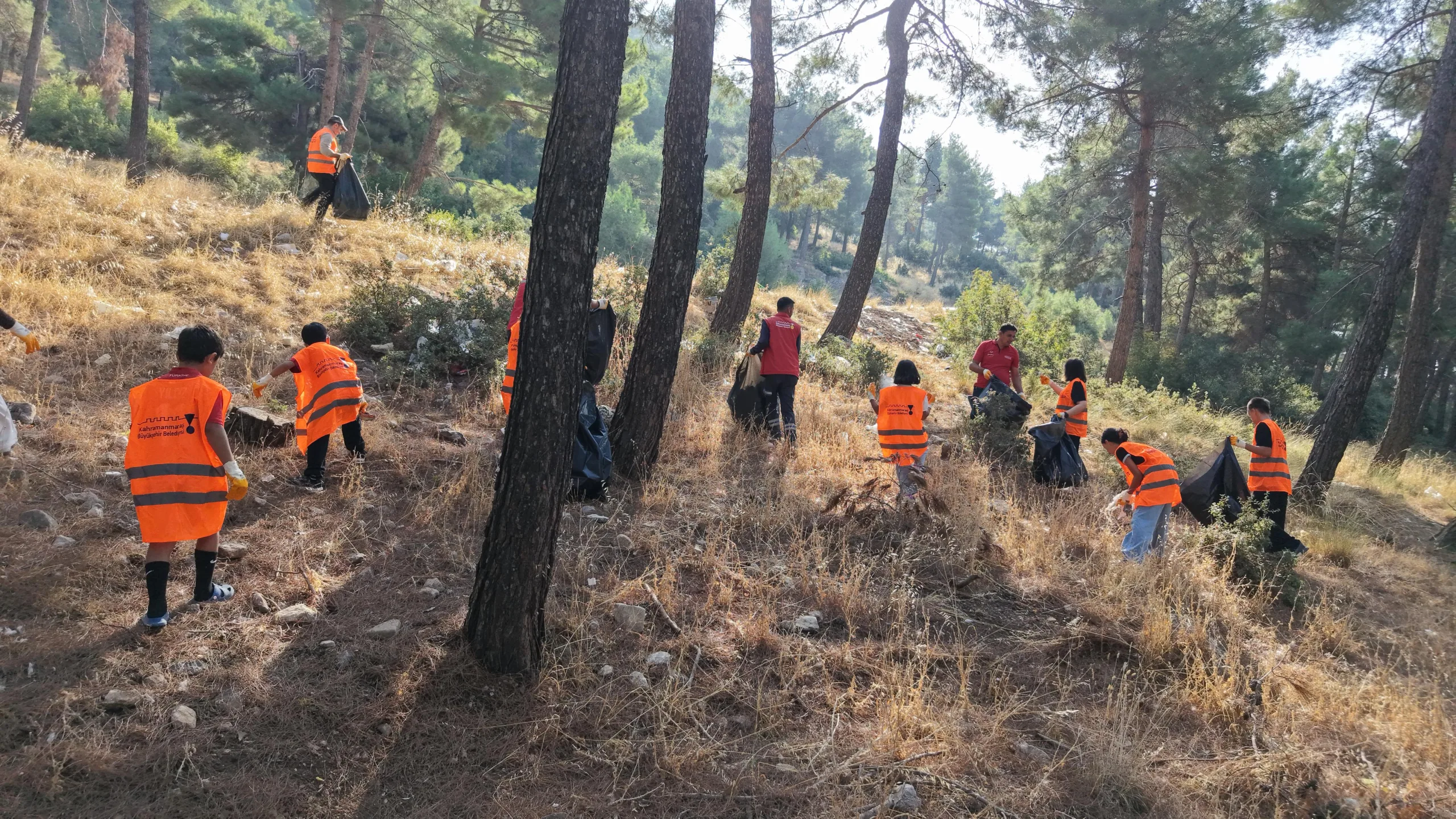 Büyükşehir ve çevre gönüllüleri doğa i̇çin el ele verdi!