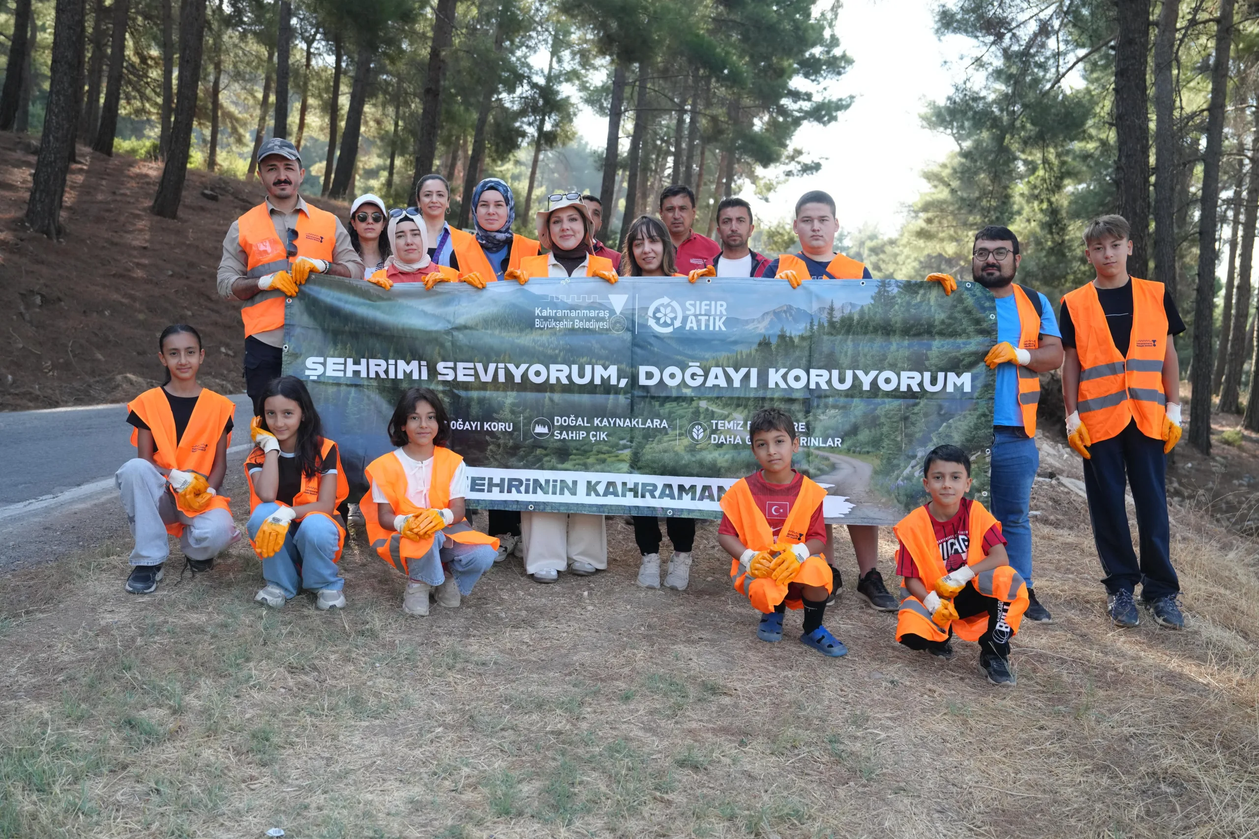 Kahramanmaraş Büyükşehir Belediyesi, “Şehrimi Seviyorum, Doğayı Koruyorum” temasıyla Kazma Bağları’nda