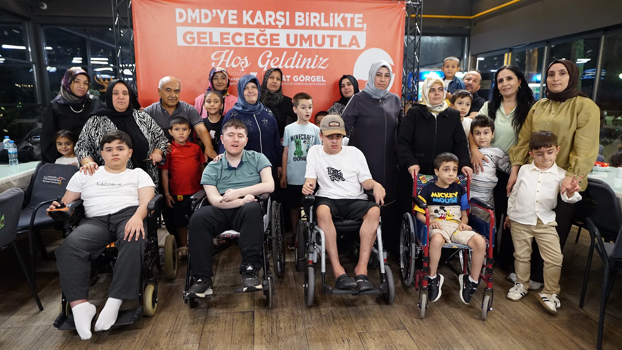 Dünya DMD Farkındalık Günü dolayısıyla özel bir program düzenleyen Büyükşehir