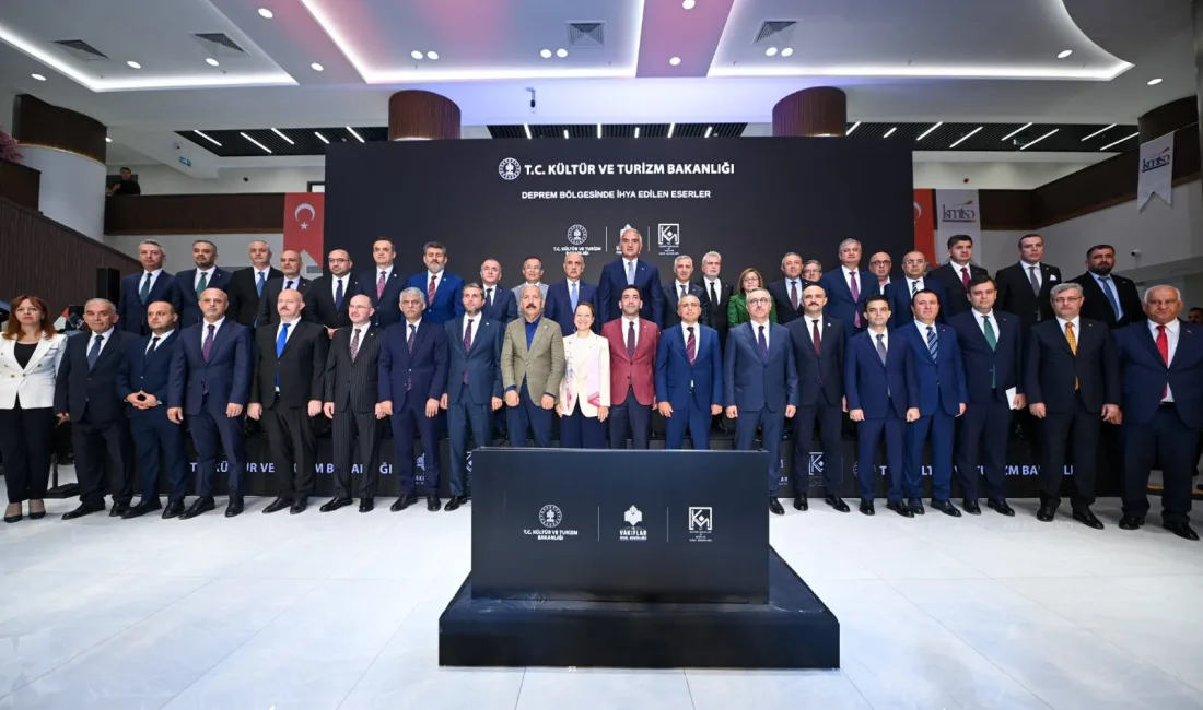 Kahramanmaraş’ta temaslarda bulunan Kültür ve Turizm Bakanı Mehmet Nuri Ersoy,
