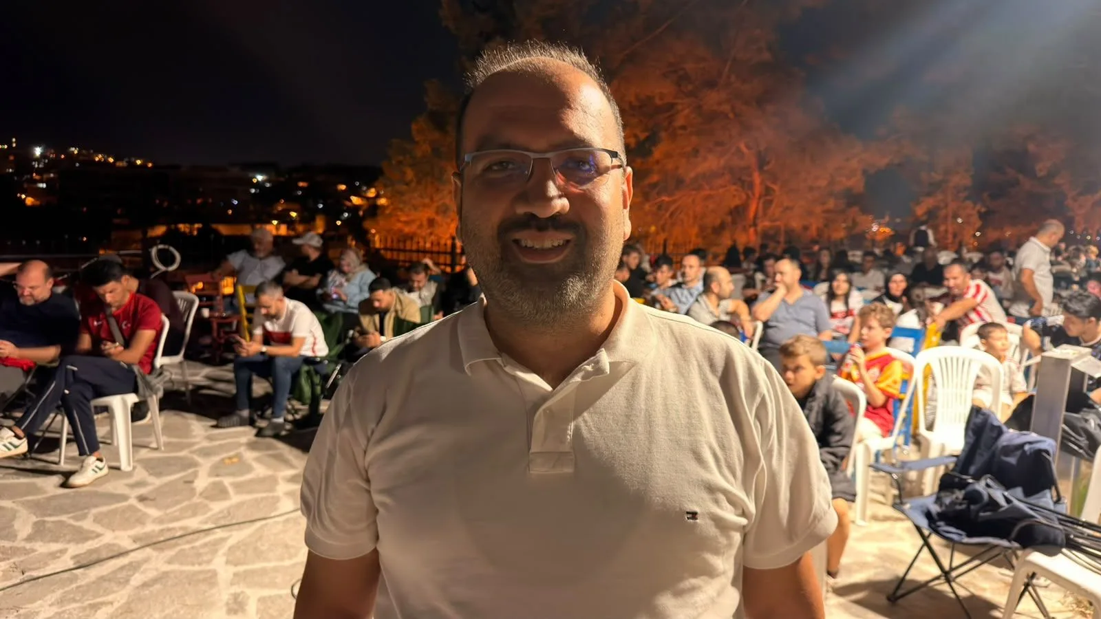 Kahramanmaraş kalesi’nde milli maç coşkusu!