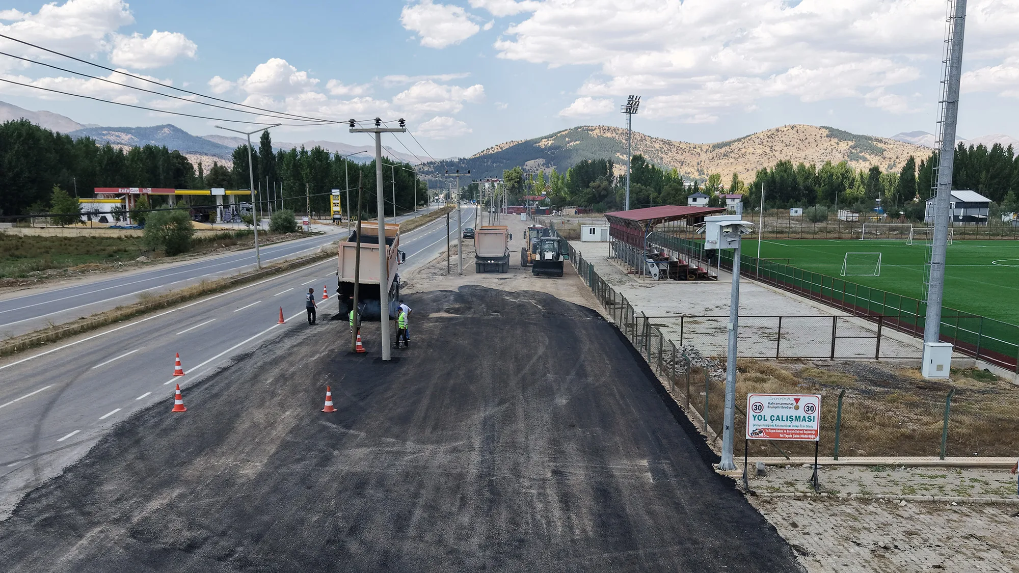 Göksun’da ulaşım standartları yükseliyor!