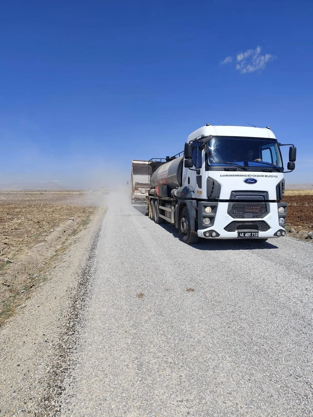Göksun kırsalında yol çilesi sona erdi!