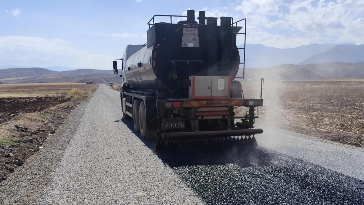 Göksun kırsalında yol çilesi sona erdi!