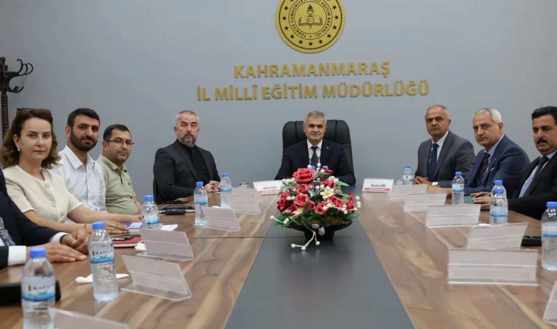 Kahramanmaraş’ta mesleki ve teknik eğitimin geleceğini şekillendirecek, okul-sanayi dayanışmasını üst