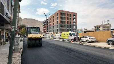 Kahramanmaraş Büyükşehir Belediyesi, Elbistan ilçesinin en işlek güzergâhlarından Hulusi Efendi