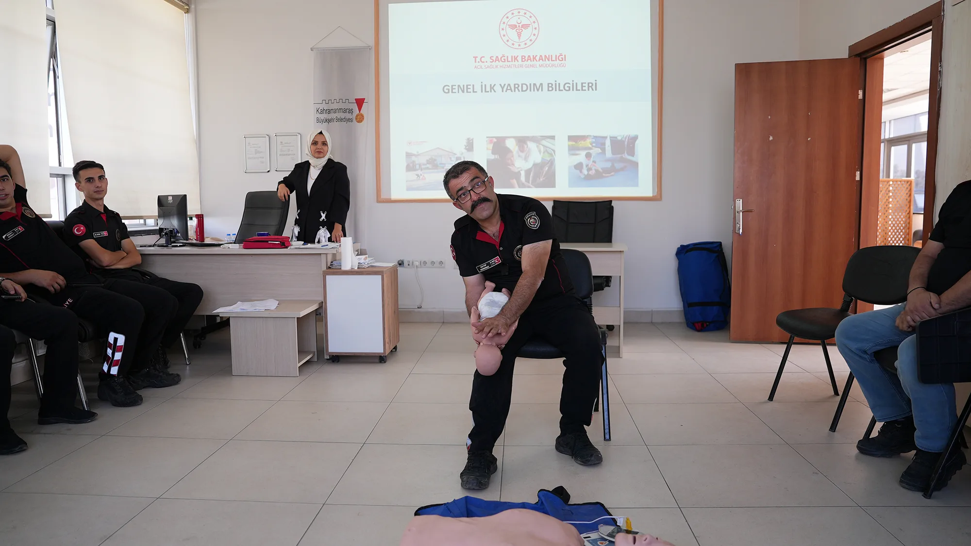 İtfaiye Personeline Kapsamlı İlk Yardım Eğitimi