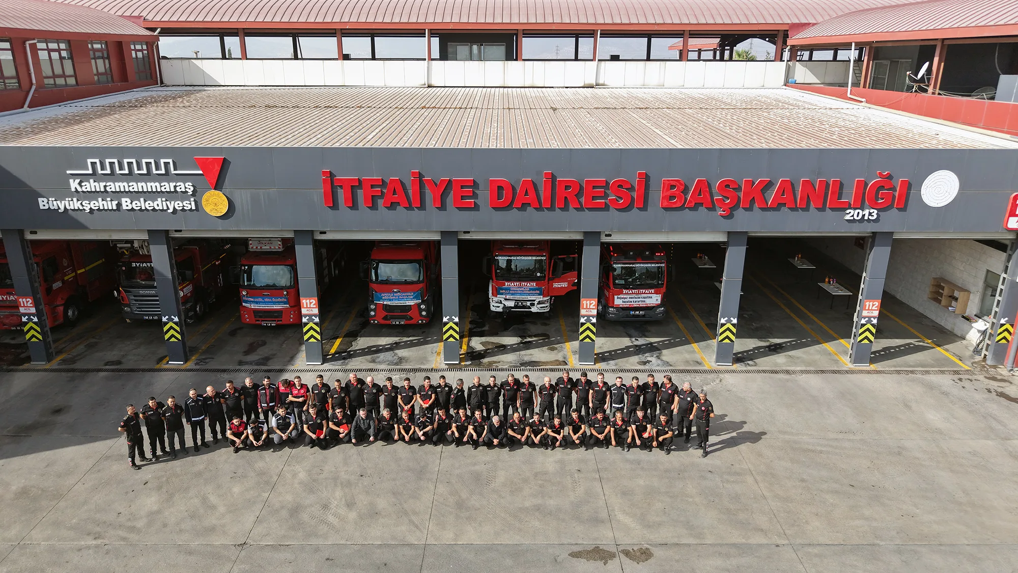 Kahramanmaraş’ta i̇tfaiye haftası kutlandı!