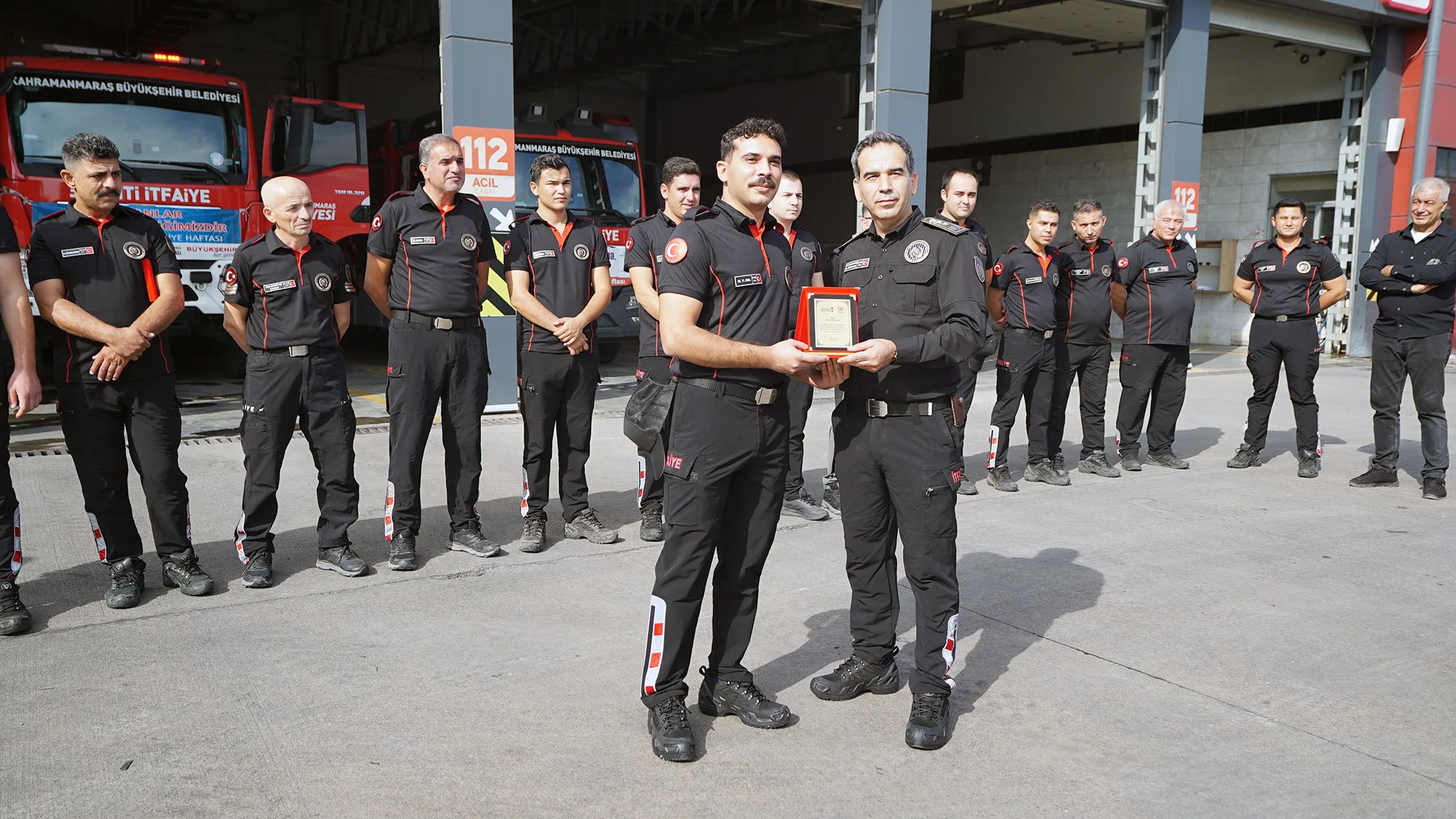 Kahramanmaraş’ta i̇tfaiye haftası kutlandı!