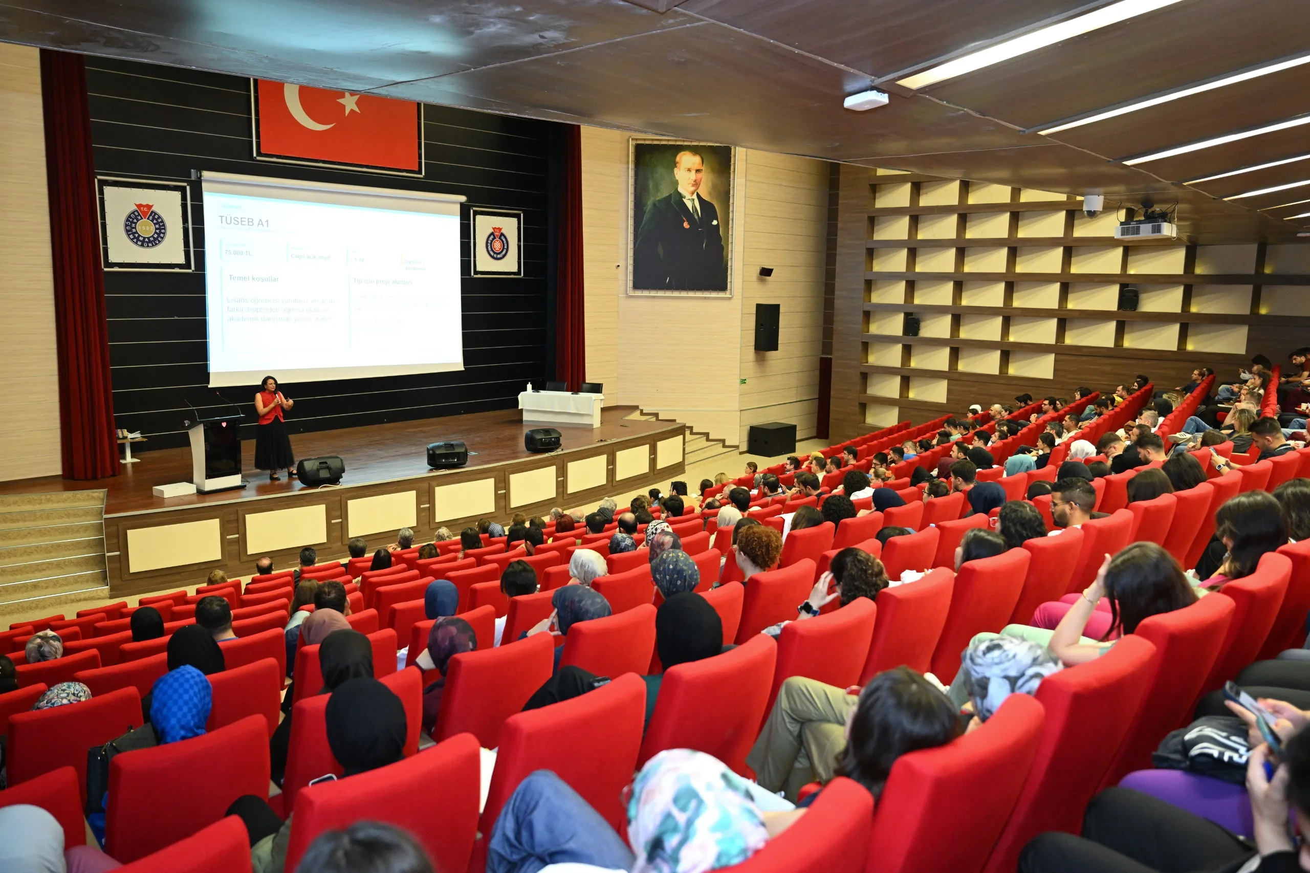 KSÜ Tıp Fakültesi ve KSÜ ABAUM iş birliğiyle düzenlenen "Öğrenciler